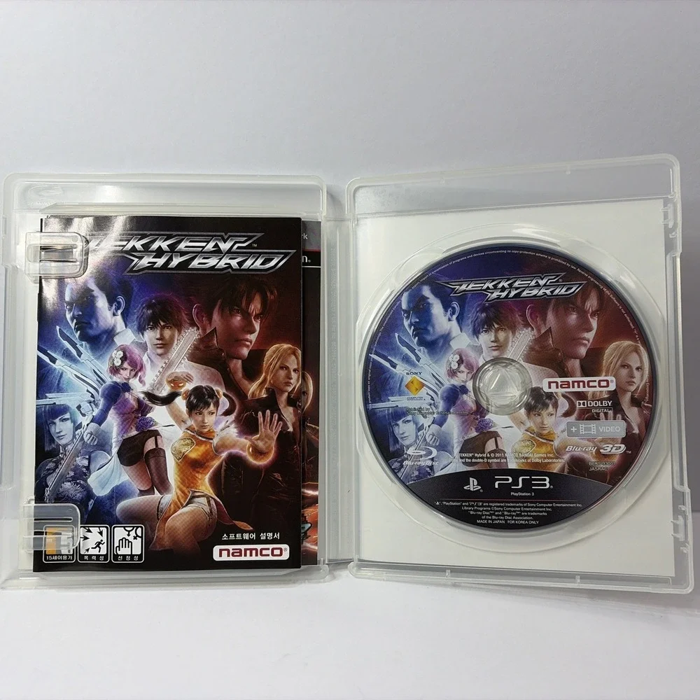 PS3 Tekken Hybrid Korea - PlayStation 3 Case/Disk Are Pristine Mint